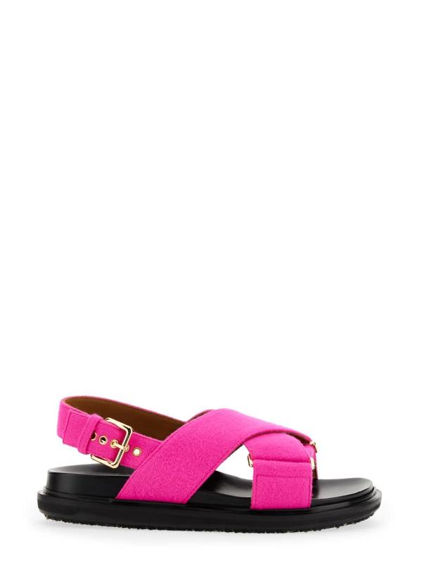 Marni Criss Cross Sandal - Pink