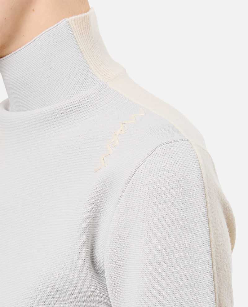 Marni Turtleneck Sweater - White Ice