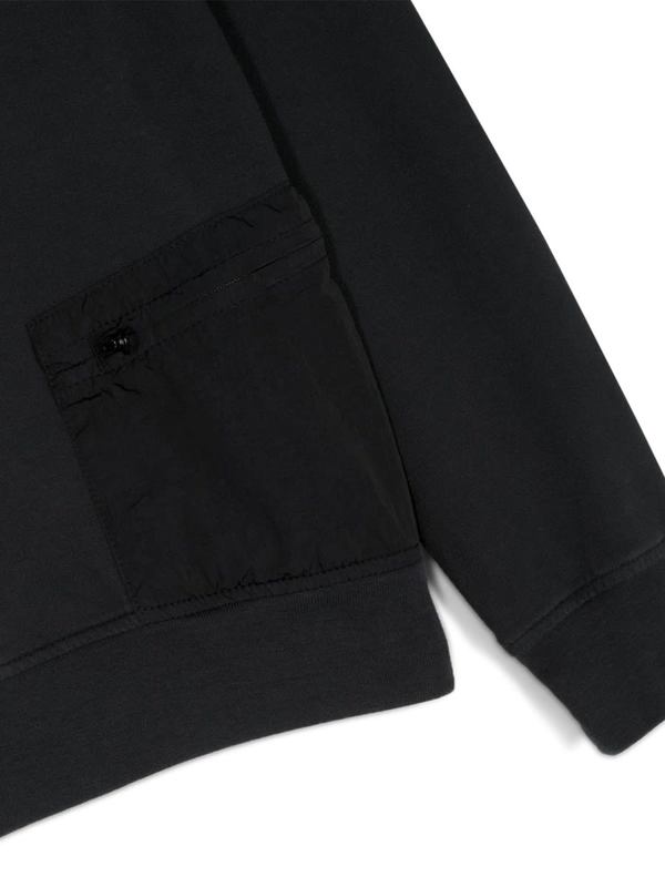 KIDS C.P. Company Pocket Crewneck Sweatshirt - Blue