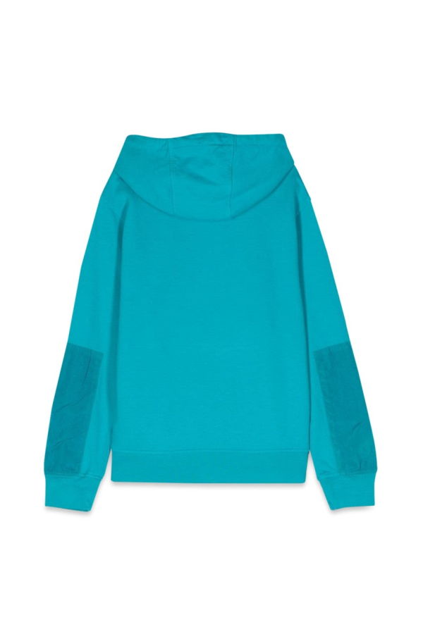 KIDS C.P. Company Logo Hoodie - Azure