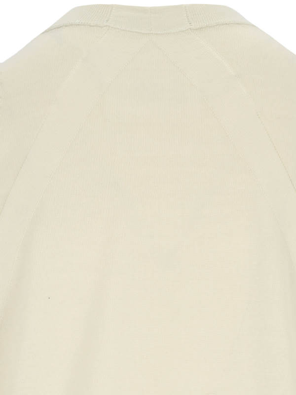 Jil Sander Merino Wool Crew Neck Sweater - Green