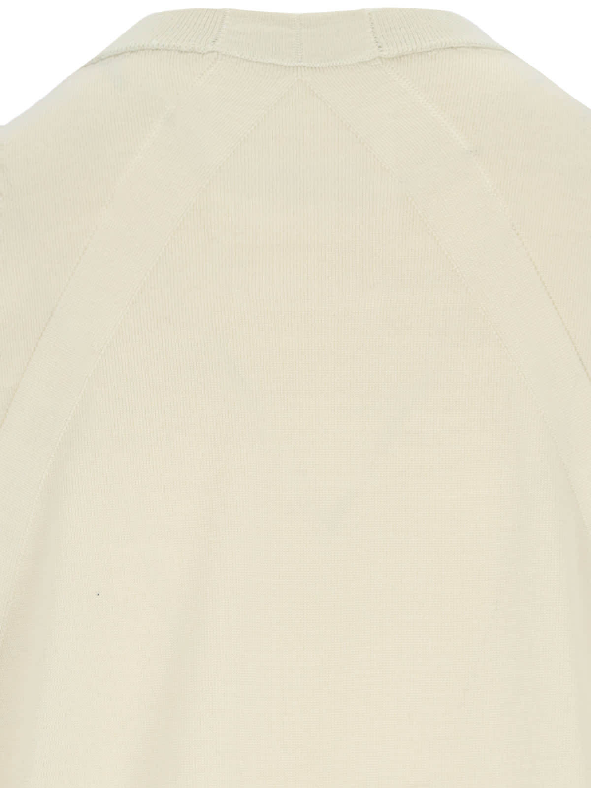 Jil Sander Merino Wool Crew Neck Sweater - Green - Image 3 of 3