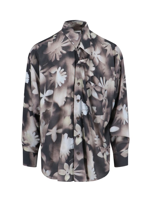 Magliano Fontanelle Draped Shirt - Black Magliano Fontanelle Draped Shirt - Black