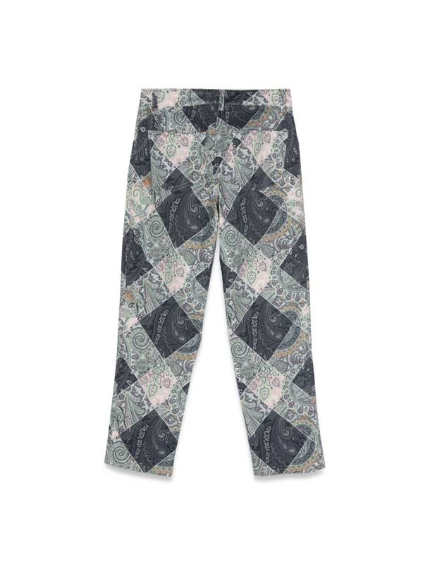 KIDS Etro Fabric Pants - Blue