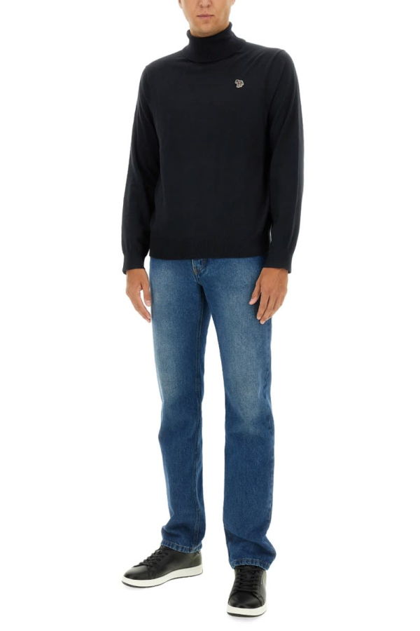 PAUL SMITH PS by Paul Smith Zebra Shirt - Black