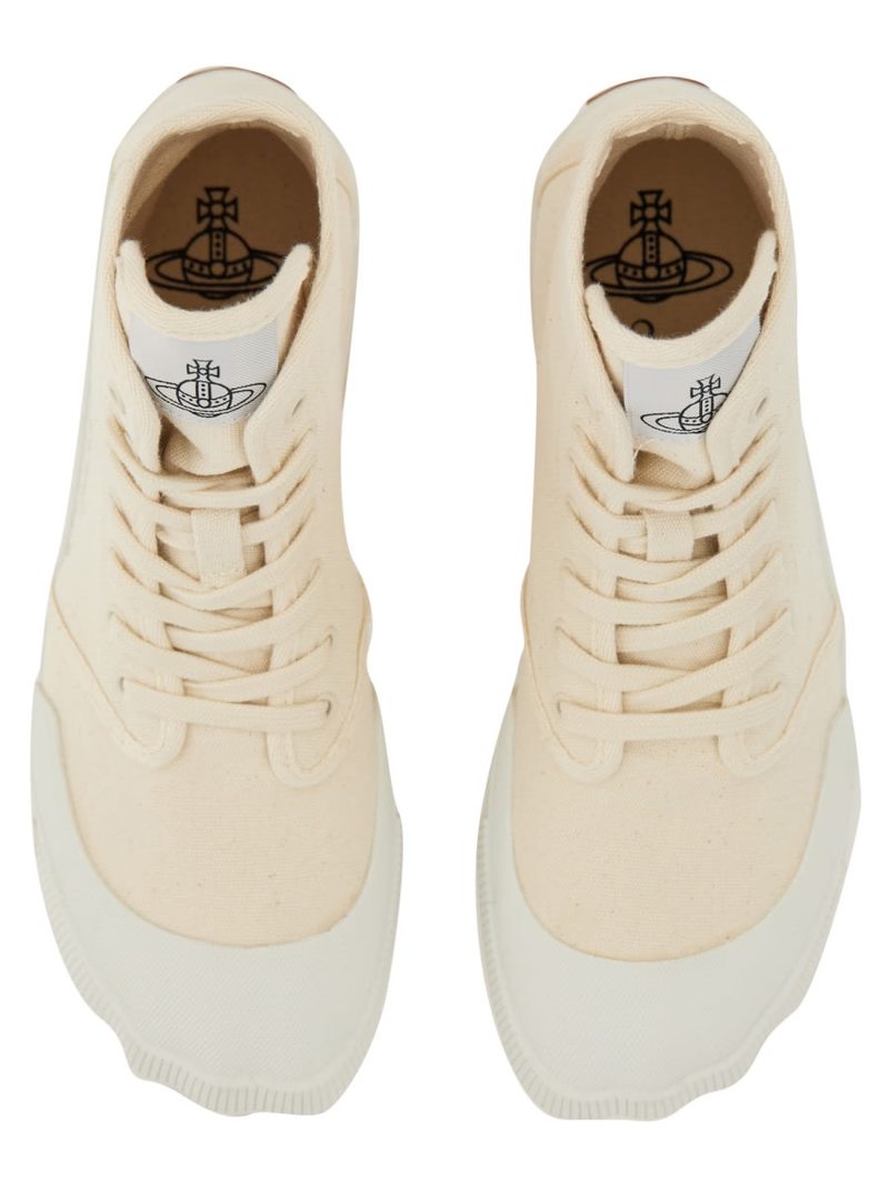 Vivienne Westwood High Top Sneaker - White