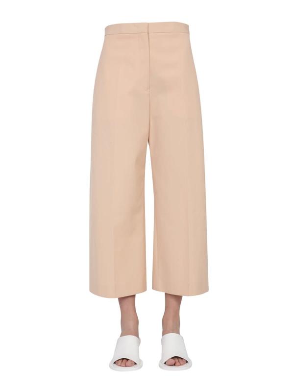 Jil Sander Cropped Trousers - Pink