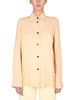 Jil Sander Boxy Fit Shirt - Nude - Thumbnail 1