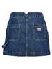 A.P.C. Christie Mini Skirt - Blue - Thumbnail 2