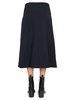 Jil Sander Wool Skirt - Blue - Thumbnail 4