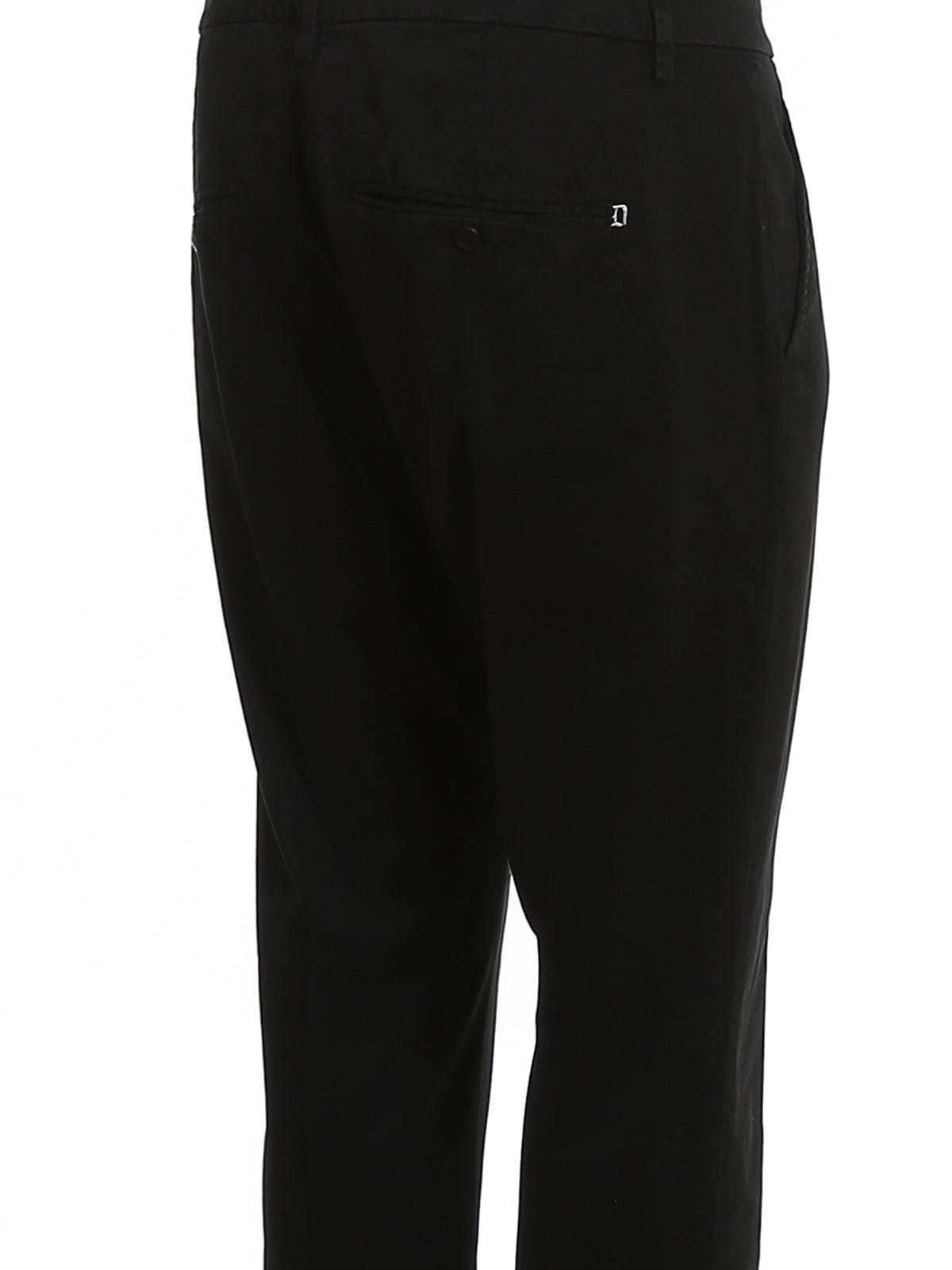 Dondup Gaubert Trousers - Black - Image 3 of 3
