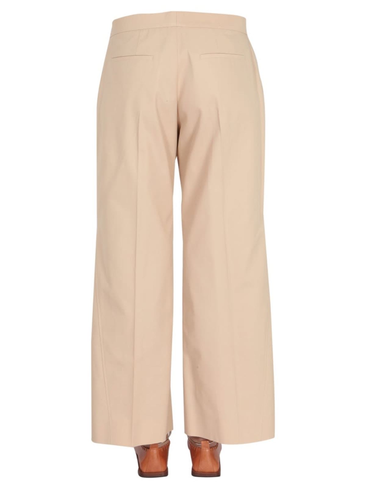 Jil Sander Wide Leg Trousers - Beige - Image 4 of 4