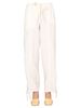 Jil Sander Trousers With Drawstring - White - Thumbnail 1