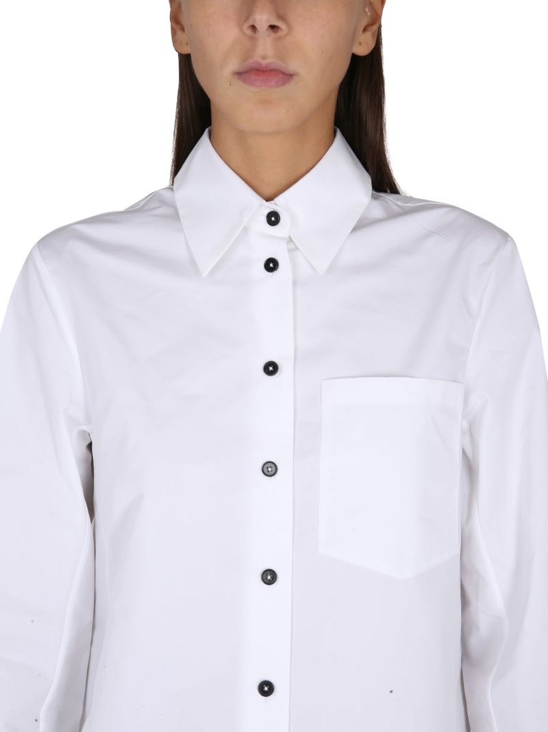 Jil Sander Poplin Shirt - White