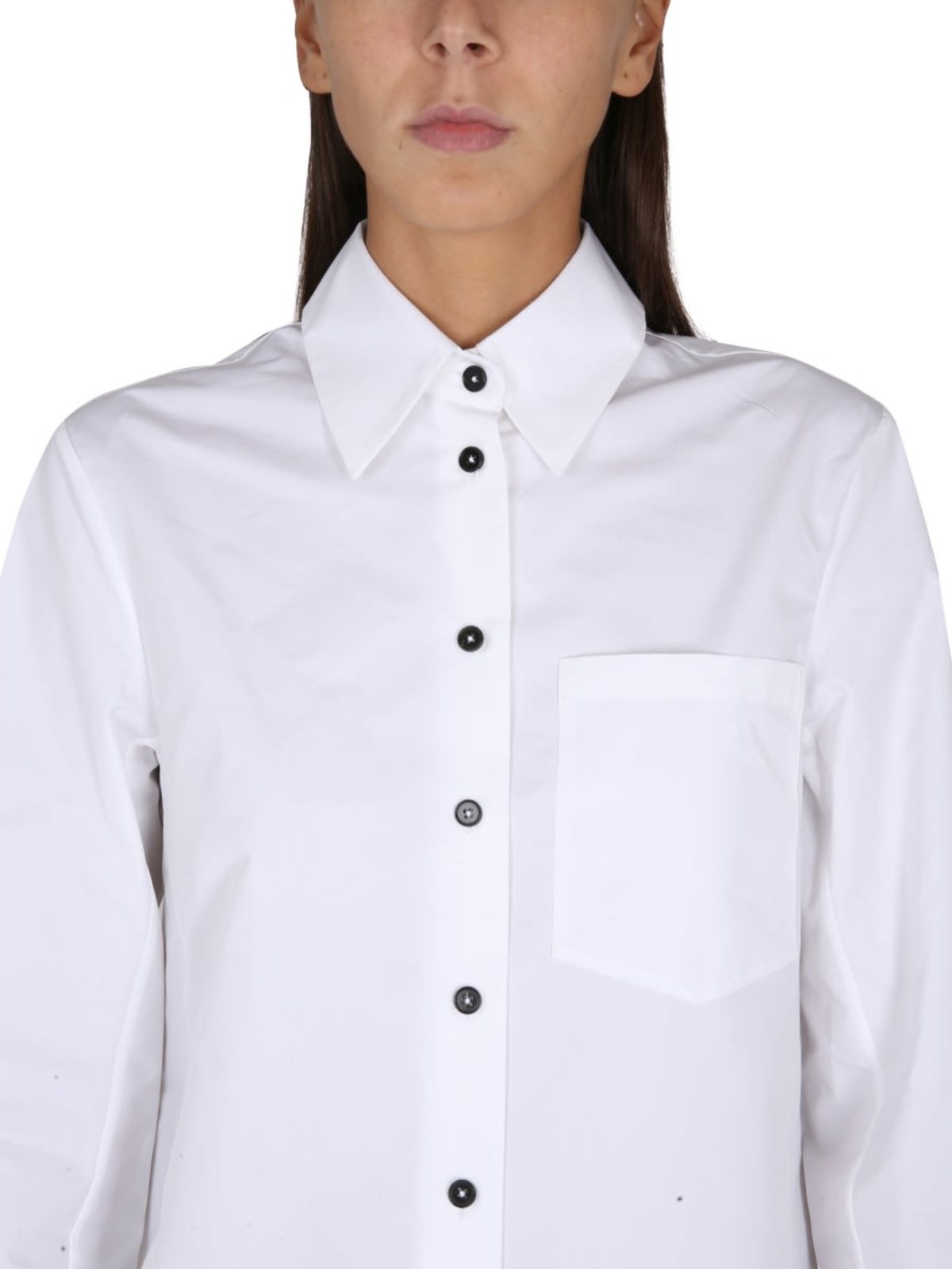 Jil Sander Poplin Shirt - White - Image 4 of 4