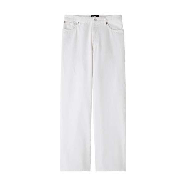 A.P.C. Elisabeth Jeans - Aab Blanc