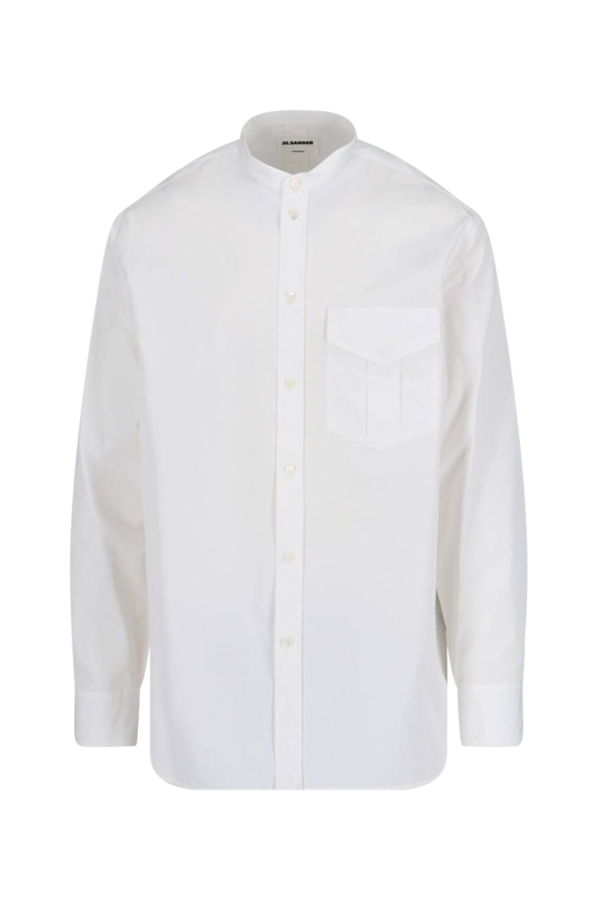 Jil Sander Korean Shirt - White