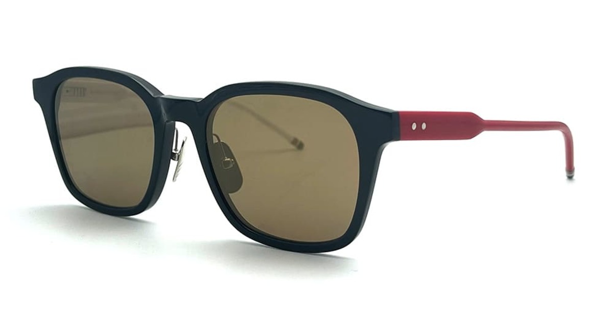 Thom Browne Rectangular Sunglasses - Blue Navy - Image 2 of 3