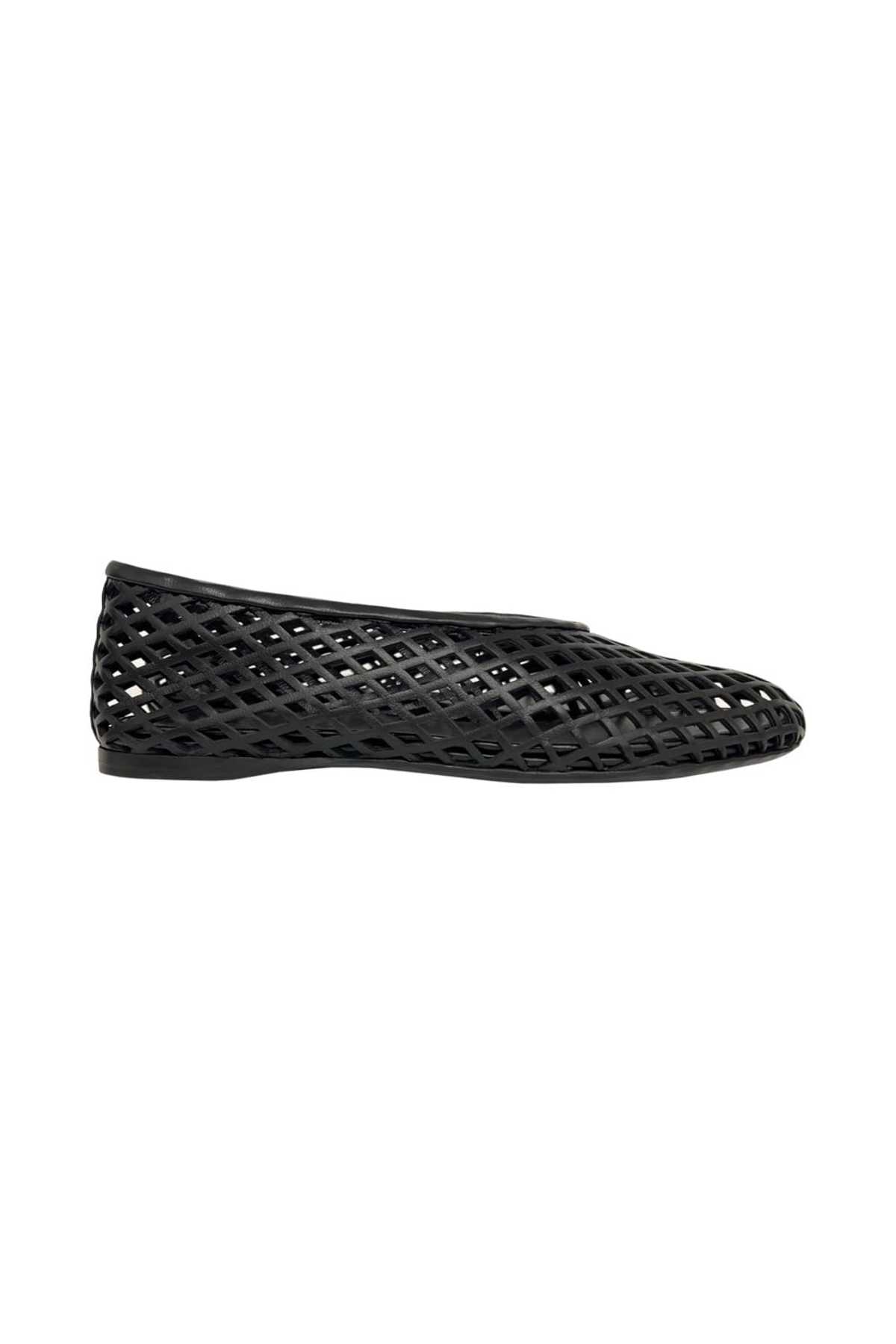 Proenza Schouler Perforated Ballerina Flat - Black - Image 1 of 4