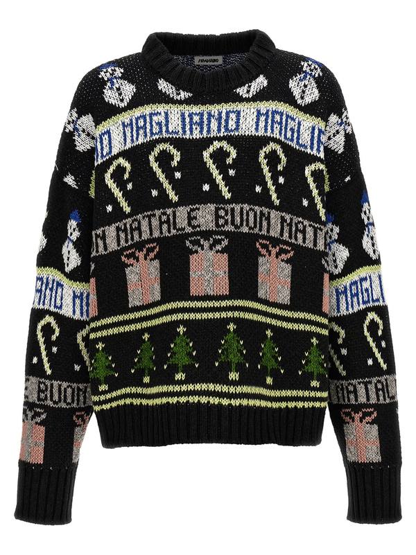 Magliano Buone Feste Sweater - Black