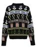 Magliano Buone Feste Sweater - Black - Thumbnail 2