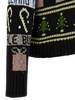 Magliano Buone Feste Sweater - Black - Thumbnail 4