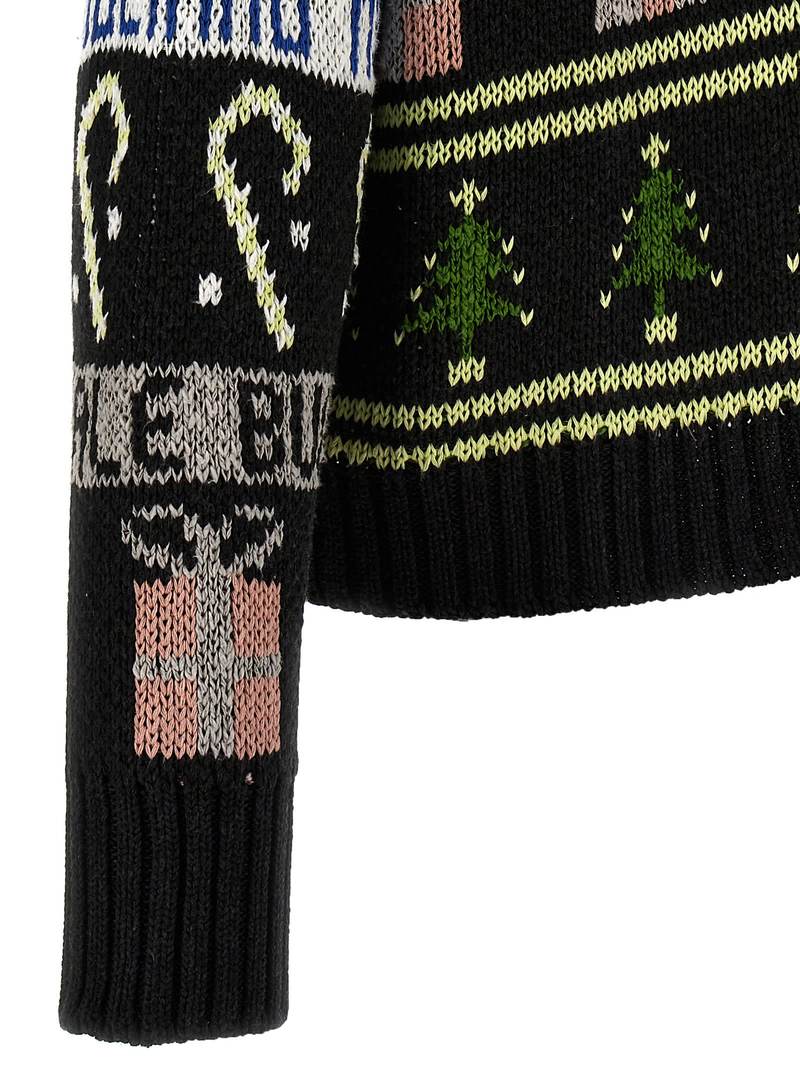 Magliano Buone Feste Sweater - Black