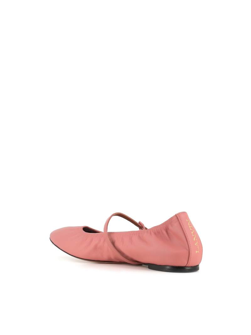 Lanvin Ballerina Mary Jane Flat - Pink