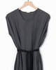 Apuntob Asfalto Dress - Grey/Black - Thumbnail 3