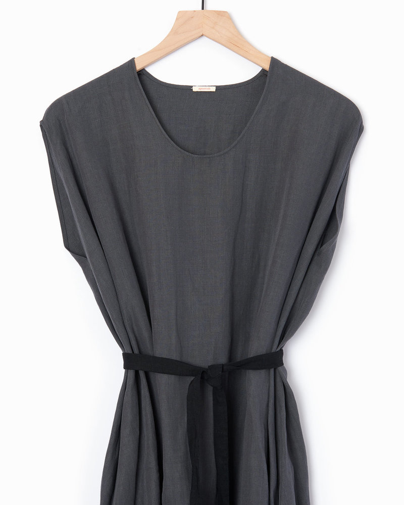 Apuntob Asfalto Dress - Grey/Black