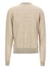 Jil Sander Asymmetrical Mesh Sweater - Beige - Thumbnail 2