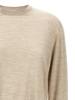 Jil Sander Asymmetrical Mesh Sweater - Beige - Thumbnail 3