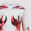 Jean Paul Gaultier Layered Long Sleeves Top - Mint / Pale Pink / Red - Thumbnail 5