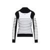 Jean Paul Gaultier Printed Mariniere Pullover - White Black - Thumbnail 2