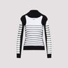 Jean Paul Gaultier Printed Mariniere Pullover - White Black - Thumbnail 3