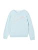 Lanvin Signature Logo Crew Neck Pullover - Baby Blue - Thumbnail 1