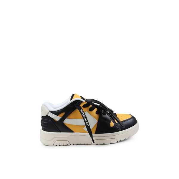 Kids Off-White Sneakers With Arrow - Yellow