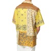Kenzo Patchwork Short Sleeves Shirt - Yellow - Thumbnail 3