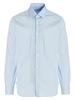 Barba Napoli Poplin Shirt - Light Blue - Thumbnail 1