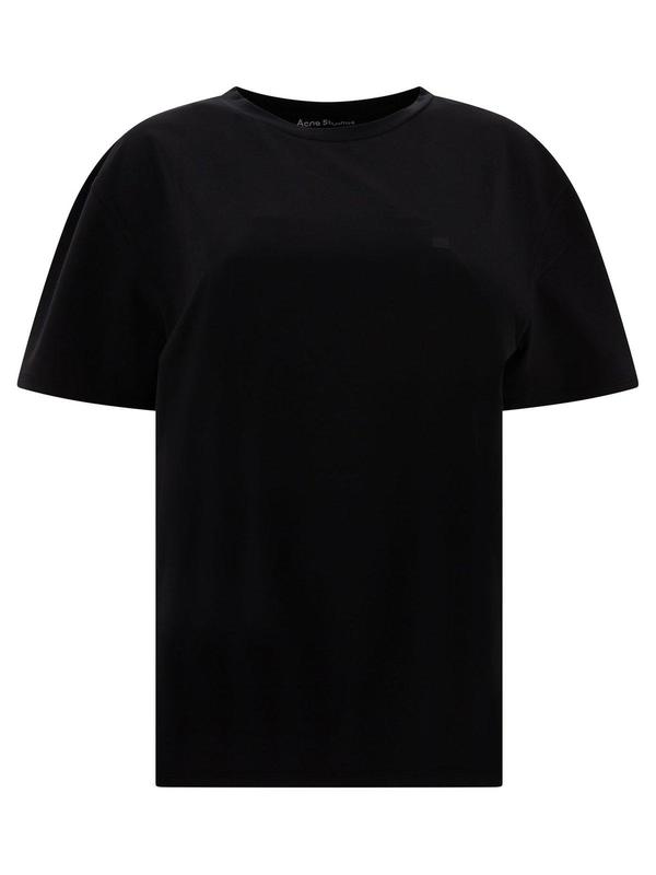 Acne Studios Regular Fit T-shirt - Black