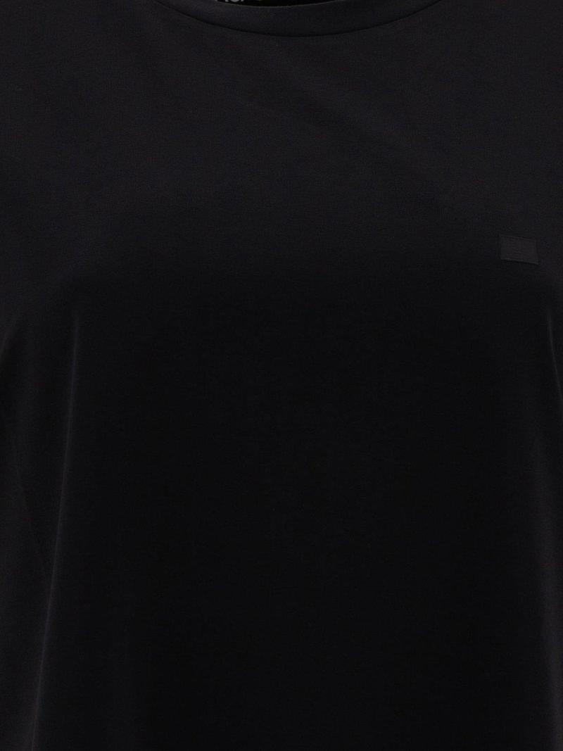 Acne Studios Regular Fit T-shirt - Black