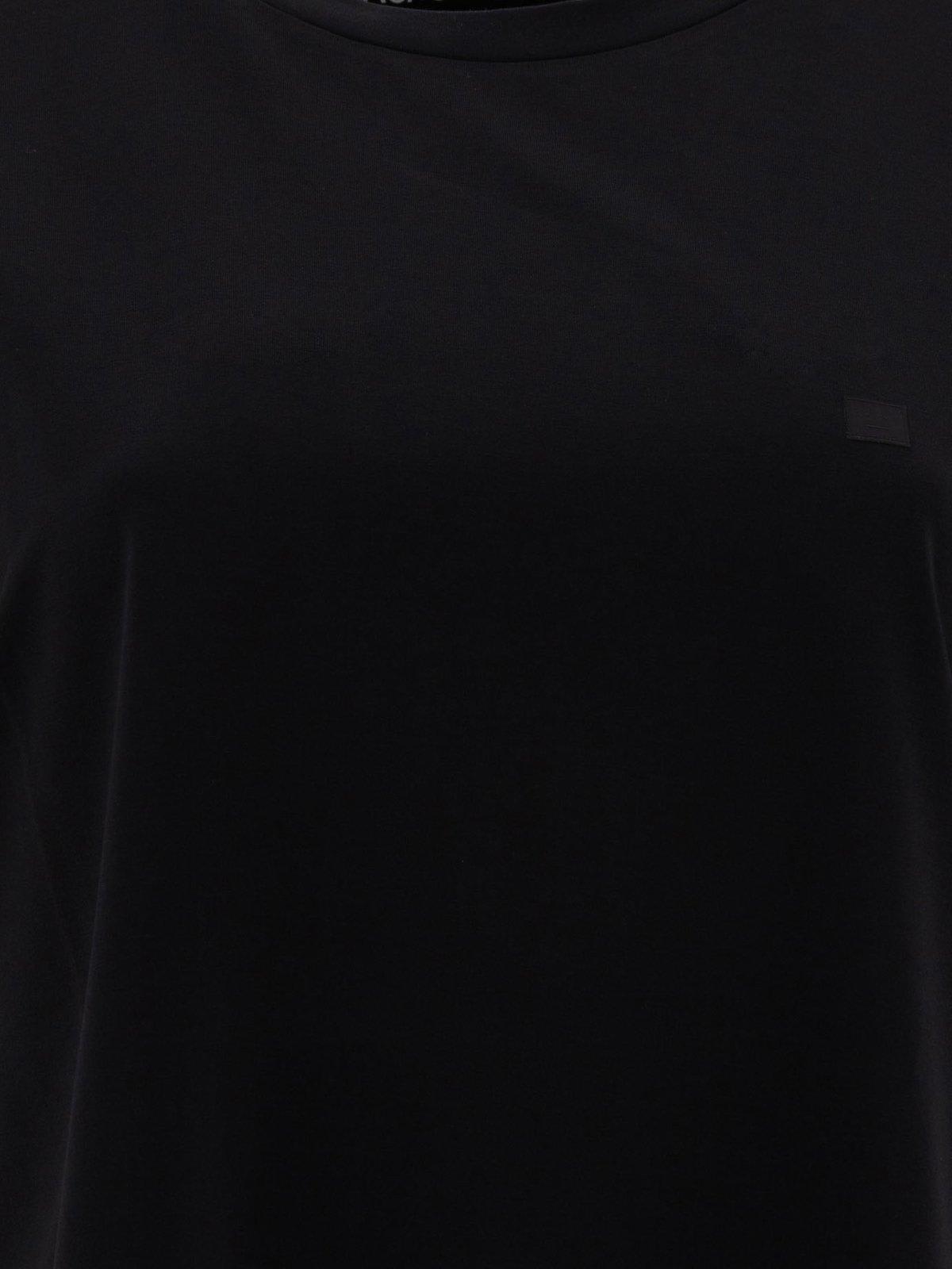 Acne Studios Regular Fit T-shirt - Black - Image 3 of 4