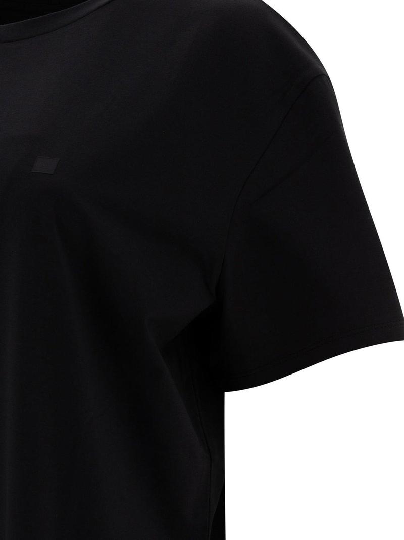 Acne Studios Regular Fit T-shirt - Black