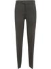 Ami Alexandre Mattiussi Paris Mid-Rise Crepe Tapered-Leg Trousers - Black - Thumbnail 1