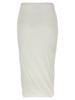 Jil Sander Twisted Midi Skirt - White - Thumbnail 2