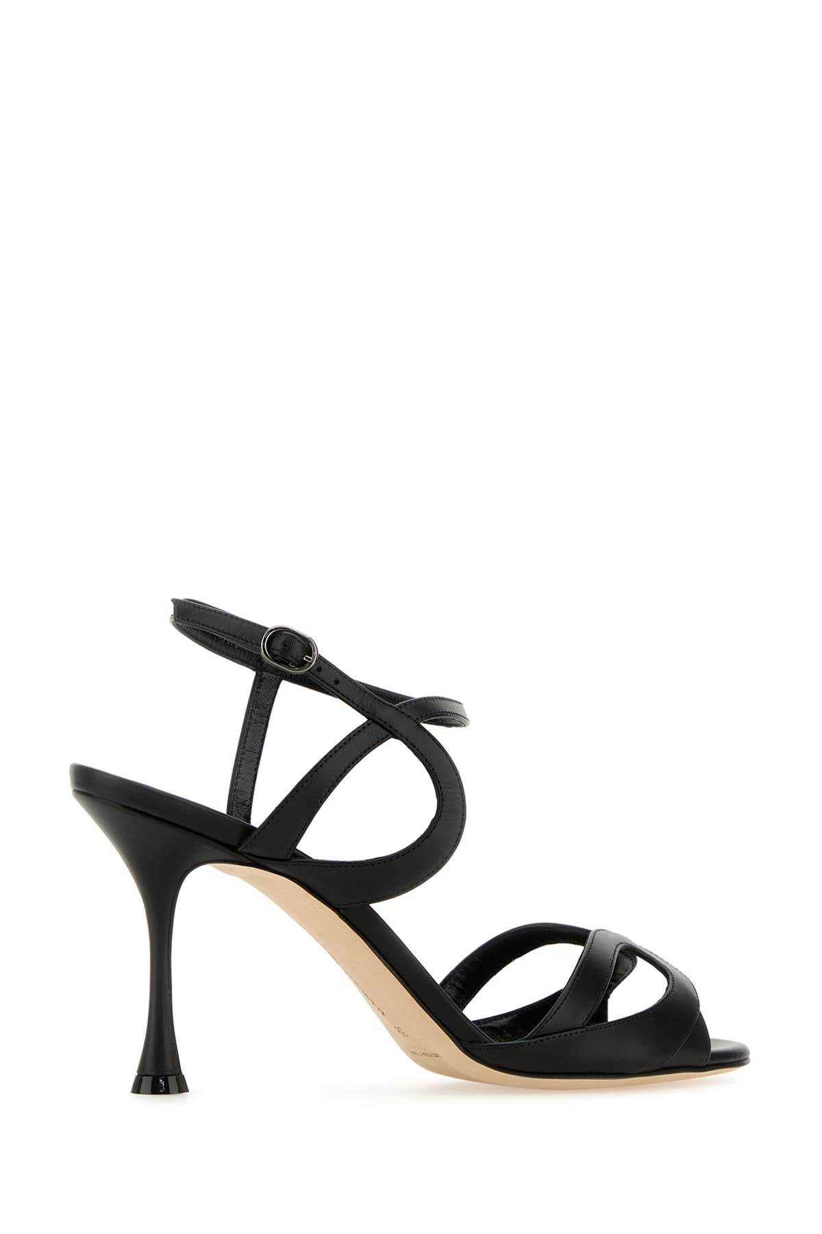 Manolo Blahnik Elfajrsan Os Sa Rial 090 Shoe - Black - Image 3 of 3