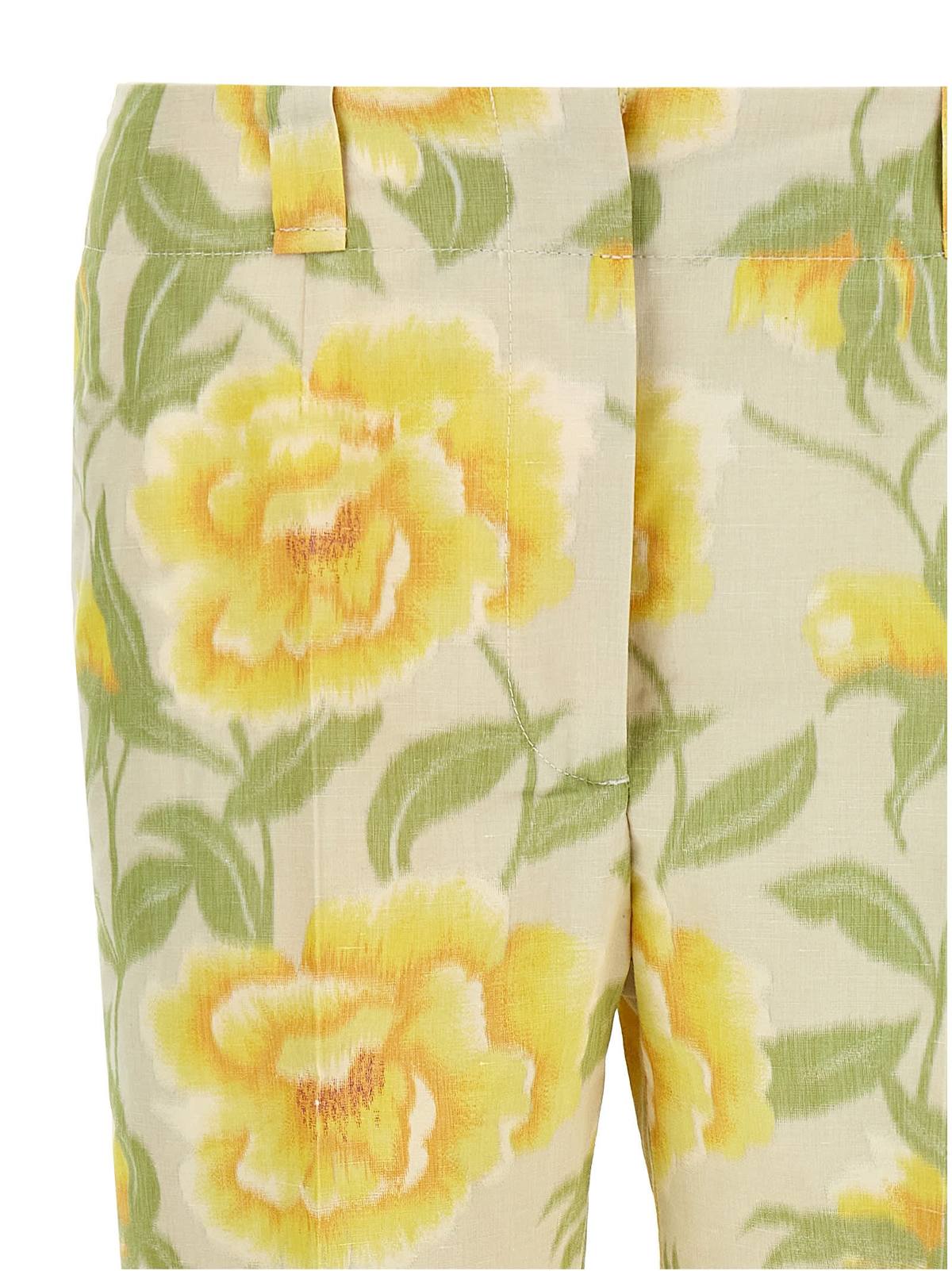 Kenzo Peonies Pants - Multicolor - Image 3 of 4
