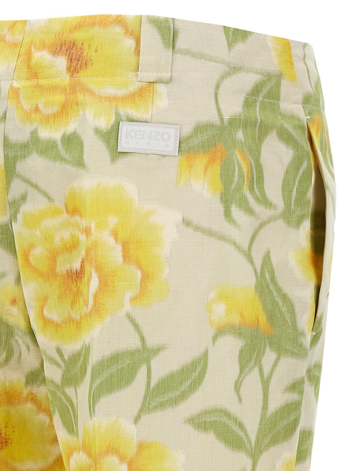 Kenzo Peonies Pants - Multicolor - Image 4 of 4