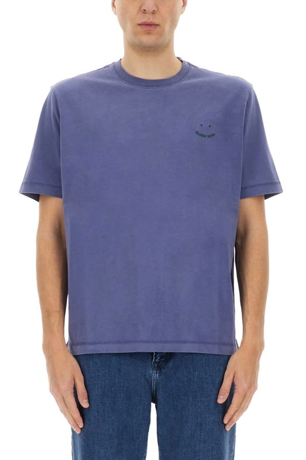 PAUL SMITH PS by Paul Smith Happy T-shirt - Blue