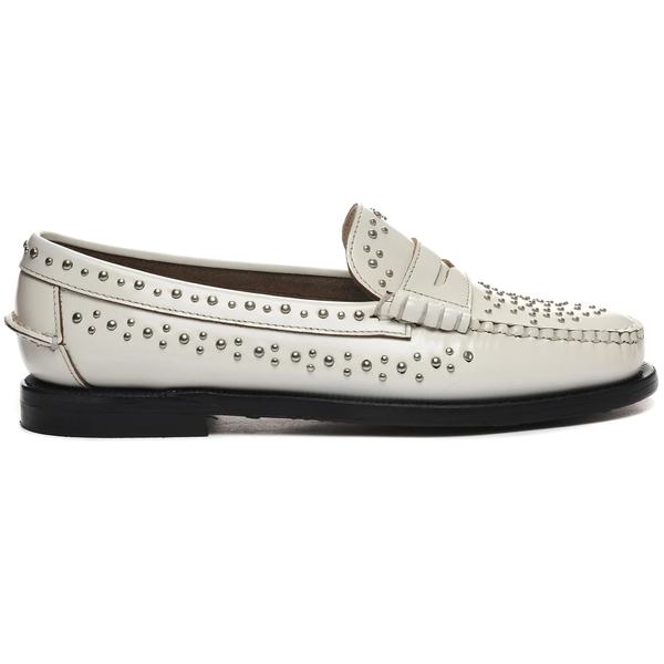 Sebago Dan Studs Loafer - White